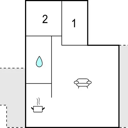 2 Bedroom In